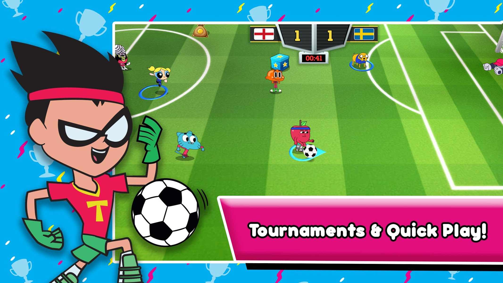 دانلود Toon Cup – Cartoon Network’s Soccer Game 2.8.10 – بازی فوتبال کارتونی اندروید