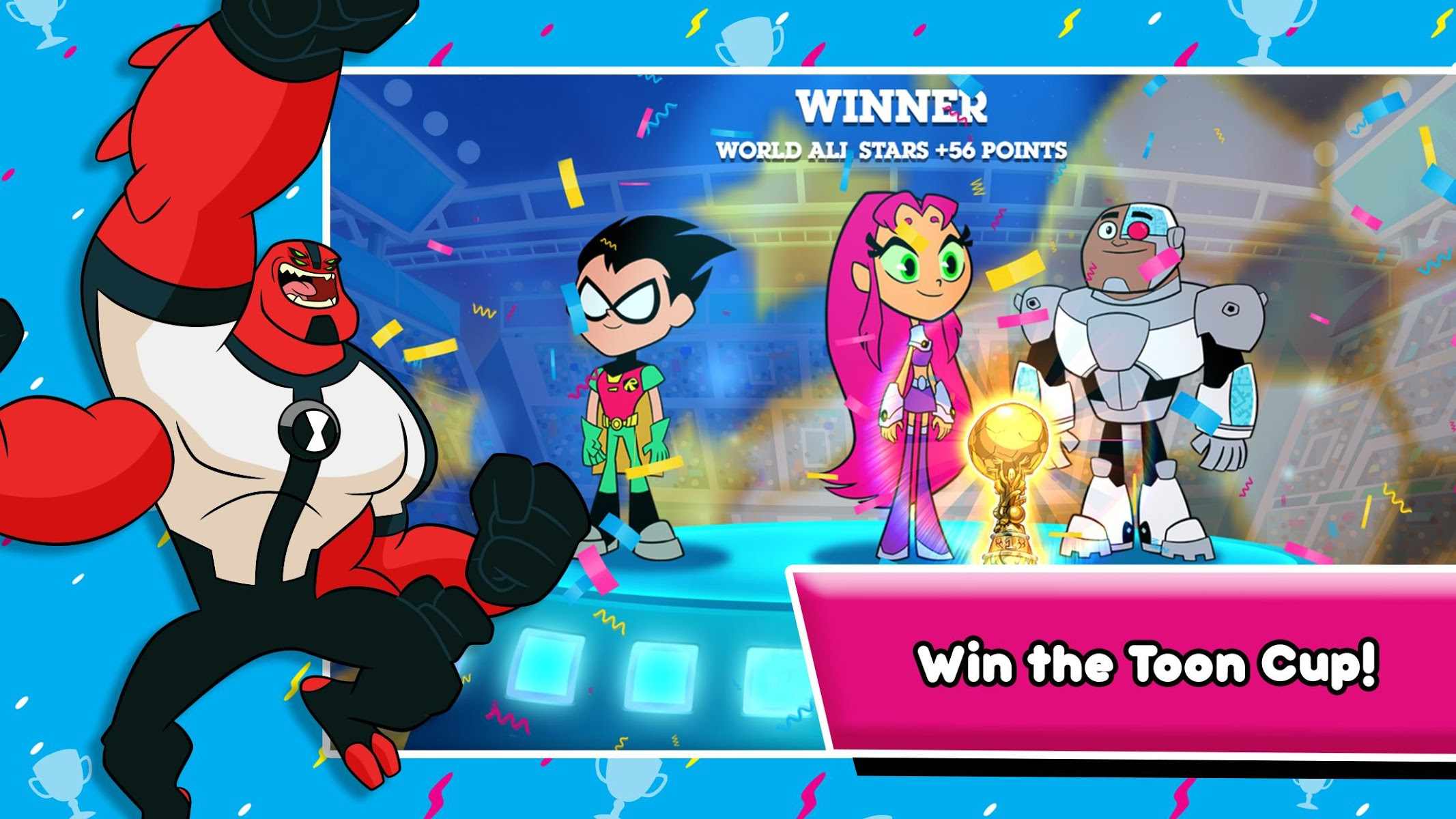 دانلود Toon Cup – Cartoon Network’s Soccer Game 2.8.10 – بازی فوتبال کارتونی اندروید