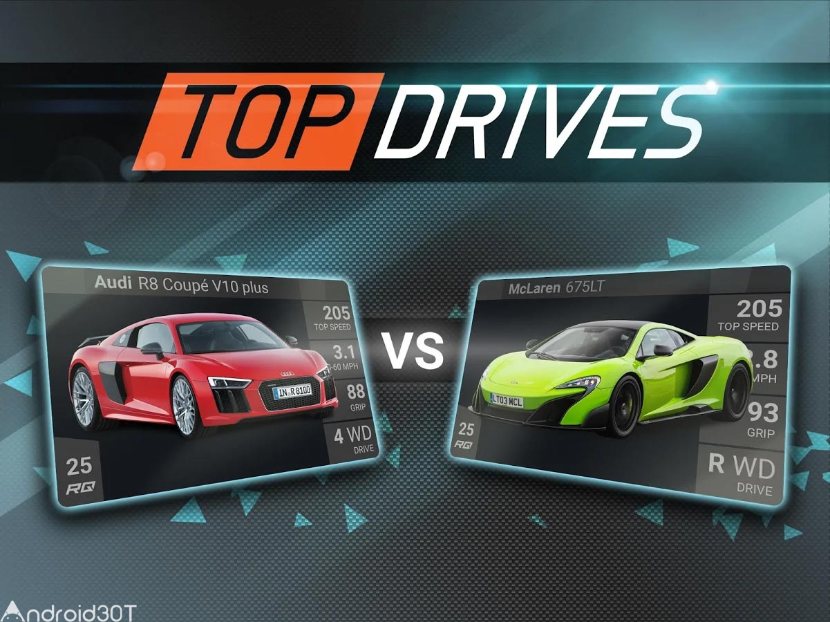 دانلود Top Drives 17.00.04.16827 – بازی جذاب برترین رانندگان اندروید