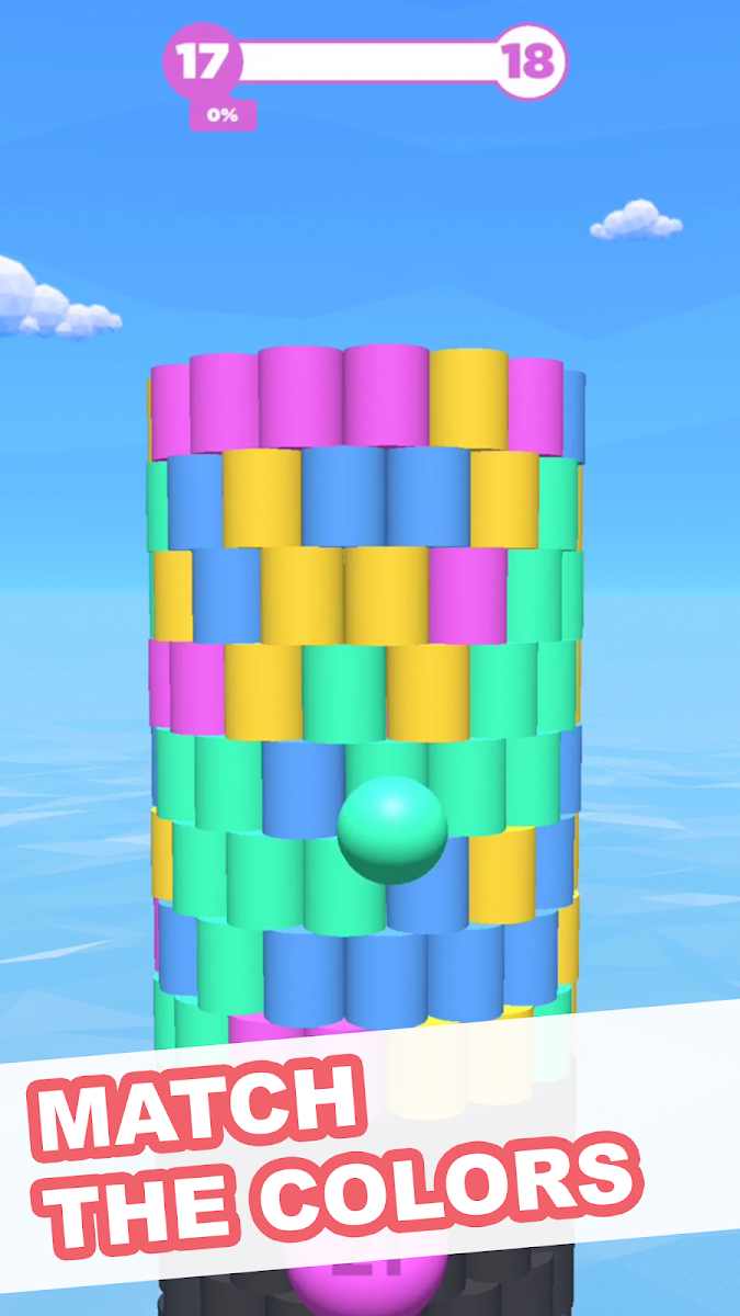 دانلود Tower Color 1.2 – بازی اعتیاد آور برج رنگی اندروید