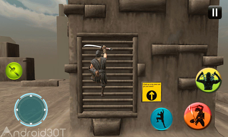 Tower Ninja Assassin Warrior 3.5 – بازی نینجای قاتل جنگجو اندروید