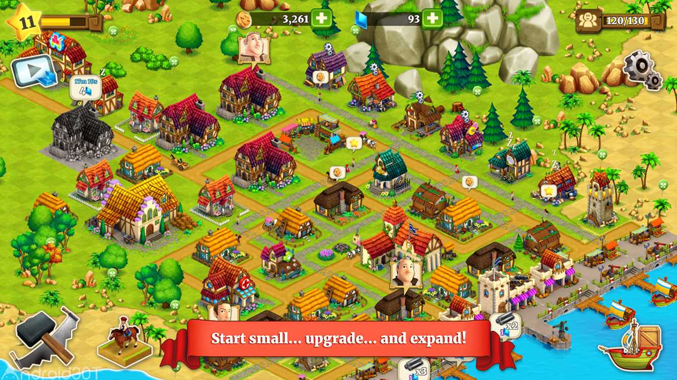 دانلود Town Village 1.10.1 – بازی گسترش روستا و مزرعه داری اندروید
