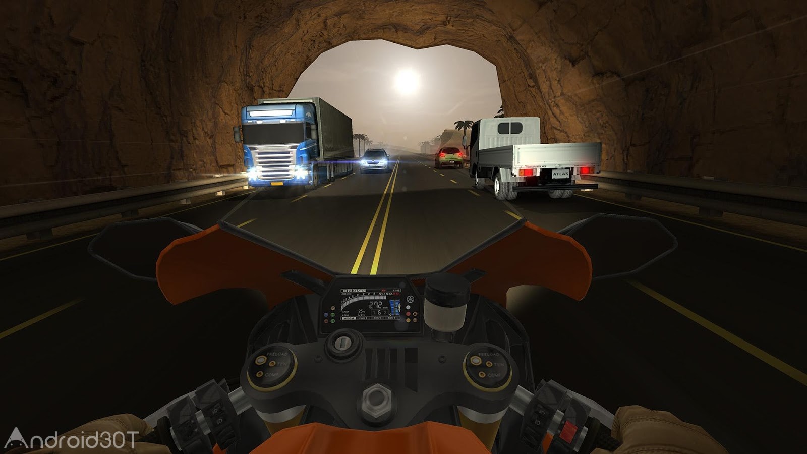 دانلود Traffic Rider 1.95 – بازی فوق العاده موتور سواری در ترافیک اندروید