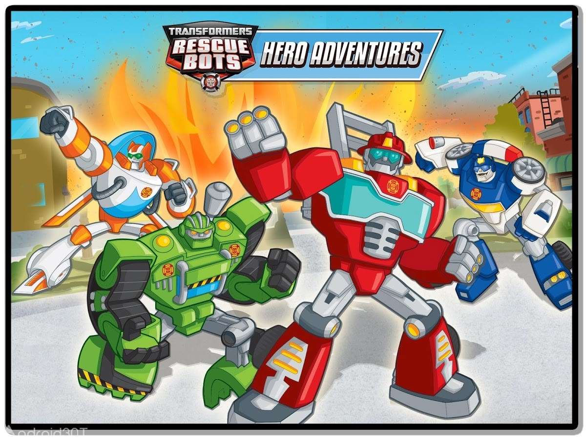 دانلود Transformers Rescue Bots: Hero 1.3 – بازی ربات های مبدل اندروید