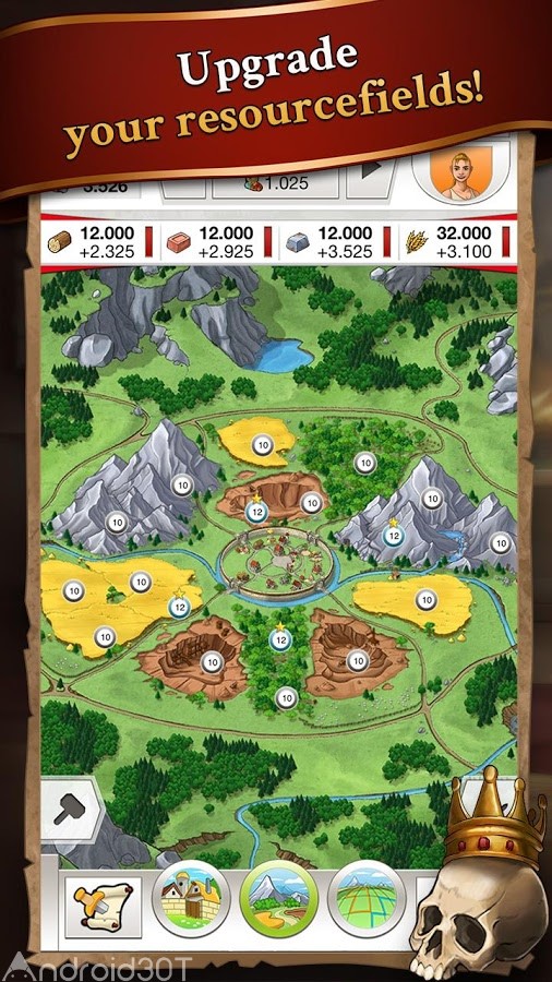 دانلود Travian Kingdoms 1.3.8200 – بازی امپراطوری تراوین اندروید