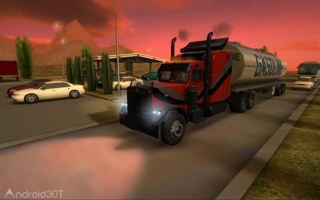 Truck Simulator 3D 2.1 – بازی رانندگی با تریلی اندروید