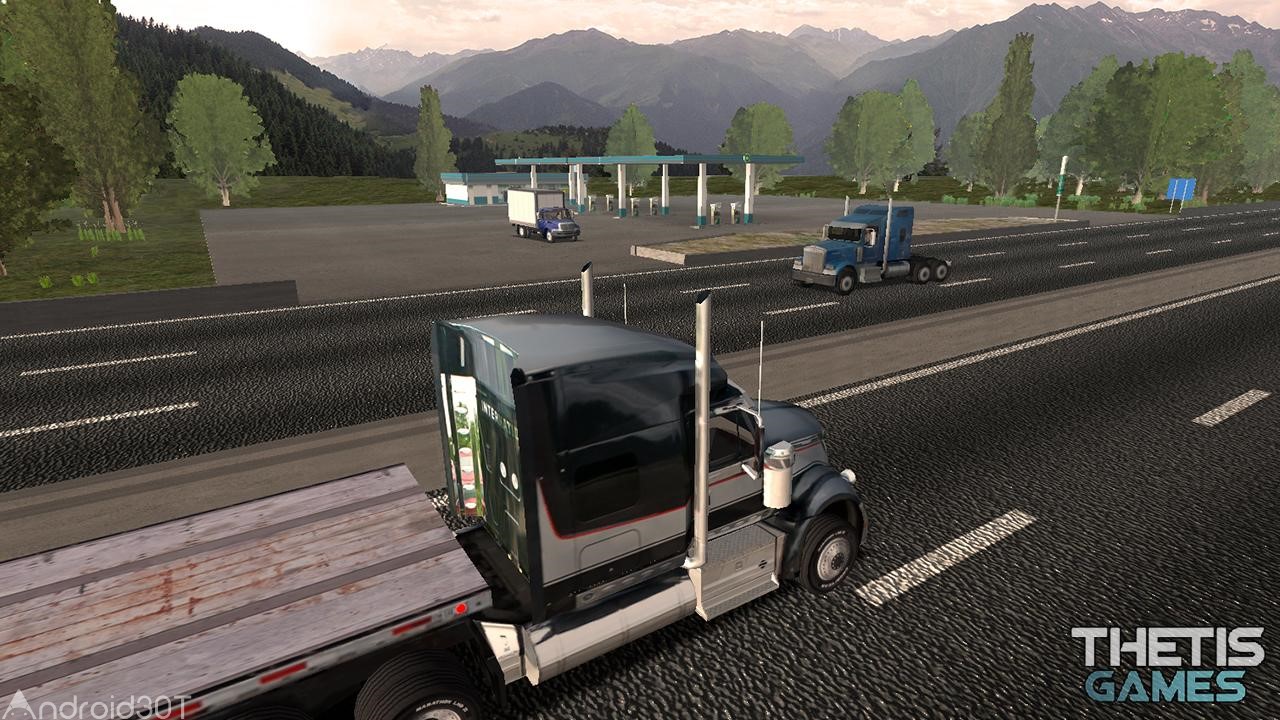 دانلود Truck Simulator Europe 2 HD v1.0.3 – بازی رانندگی با کامیون در اروپا اندروید