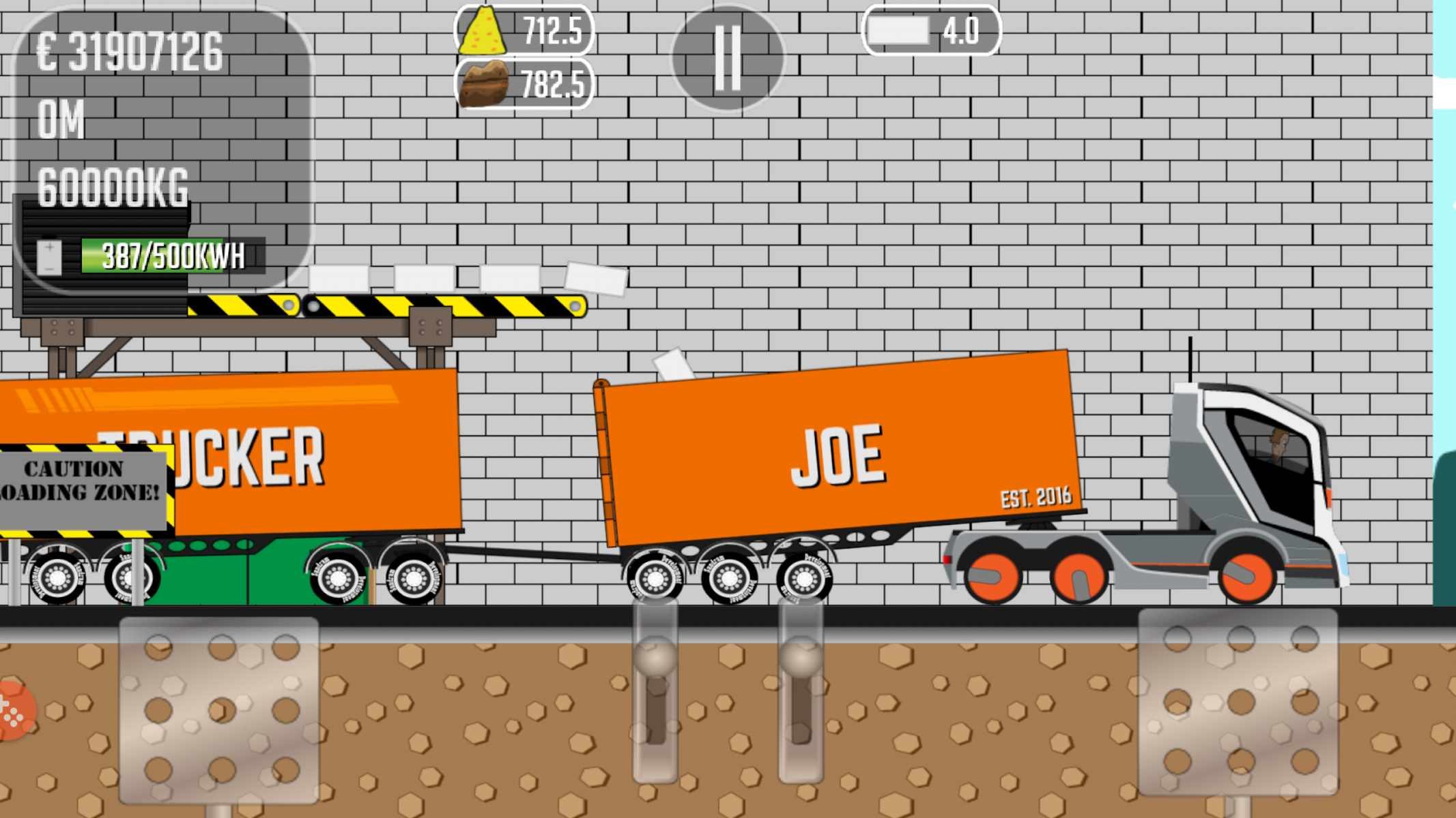 دانلود Trucker Joe 0.2.15 – بازی شبیه سازی راننده کامیون اندروید