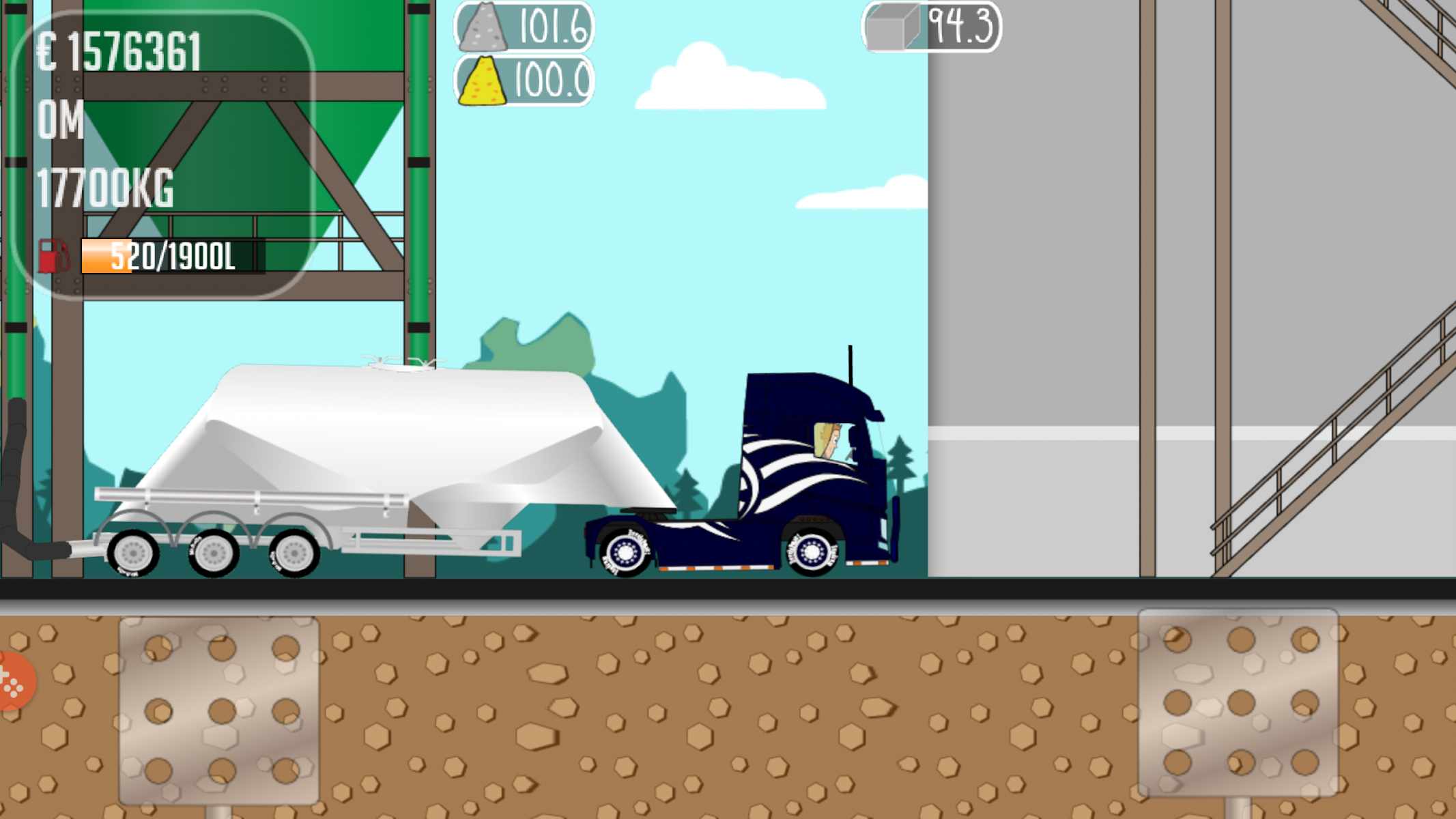 دانلود Trucker Joe 0.2.21 – بازی شبیه سازی راننده کامیون اندروید