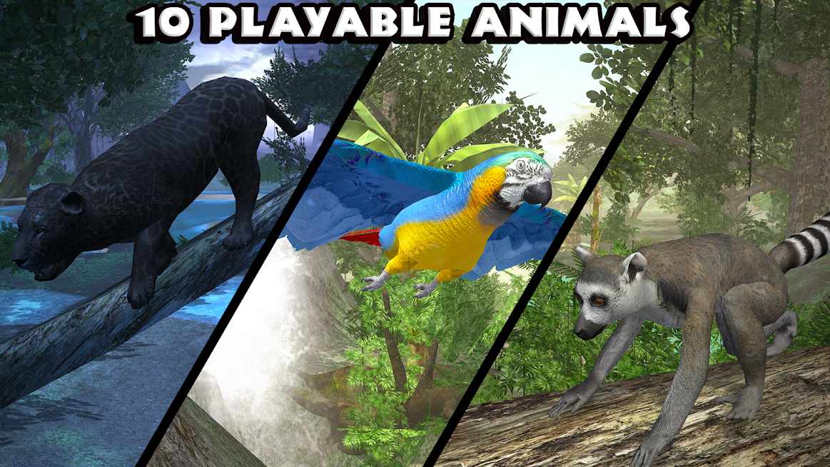 دانلود Ultimate Jungle Simulator 1.2 – بازی شبیه سازی زندگی حیوانات اندروید