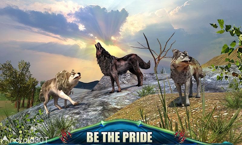Ultimate Wolf Adventure 3D v1.0 – شبیه سازی زندگی گرگها اندروید