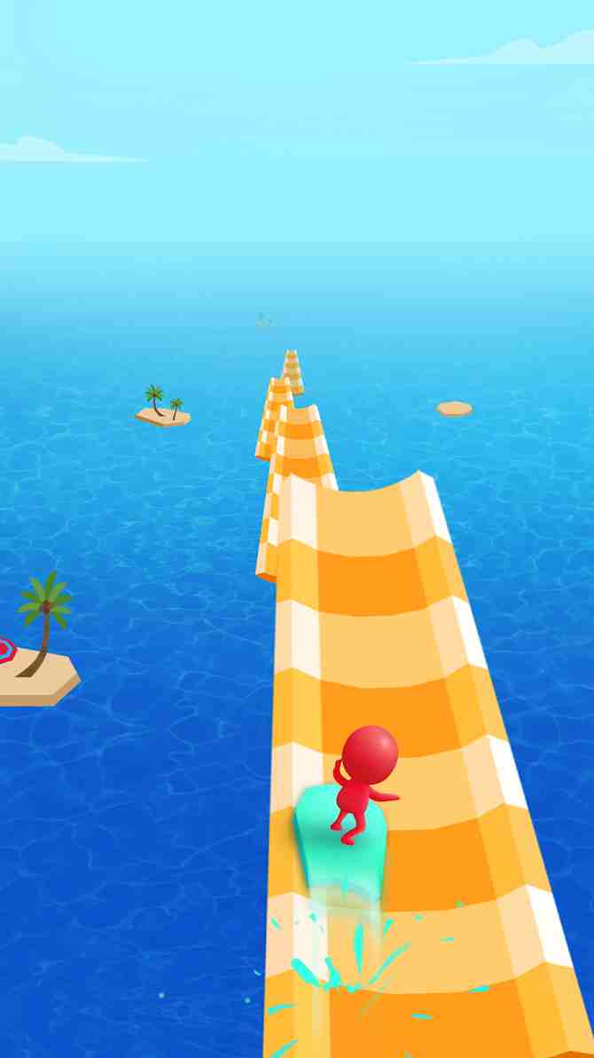 دانلود Water Race 3D: Aqua Music Game 1.6.1 – بازی موزیکال اسکی روی آب اندروید