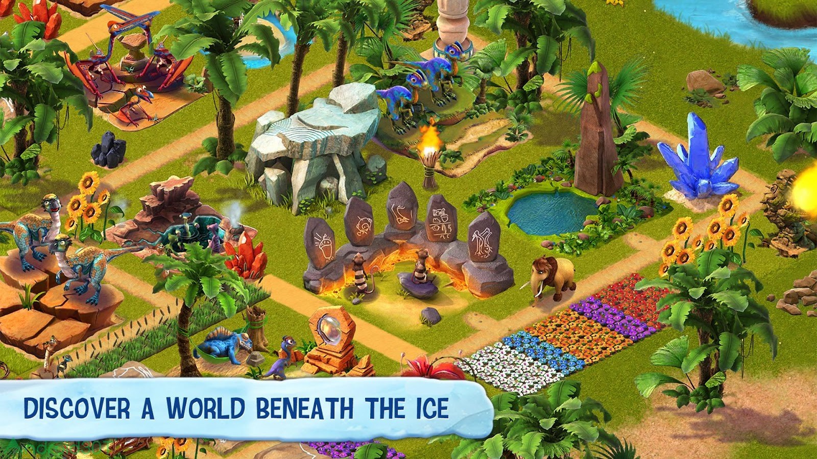 دانلود Ice Age Village 3.6.0f – بازی عصر یخبندان اندروید