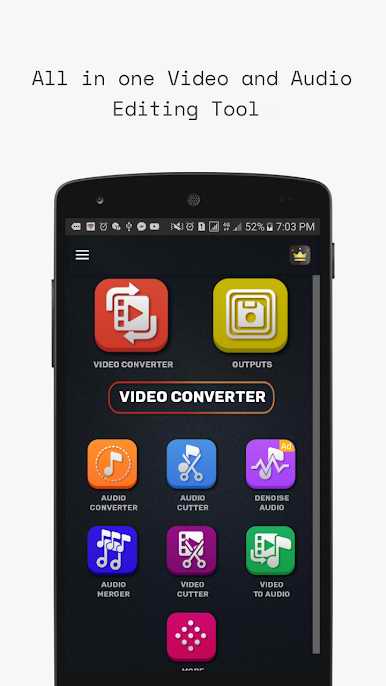 دانلود Video Converter, Compressor 0.8.8 – برنامه تبدیل فرمت های صوتی و تصویری اندروید