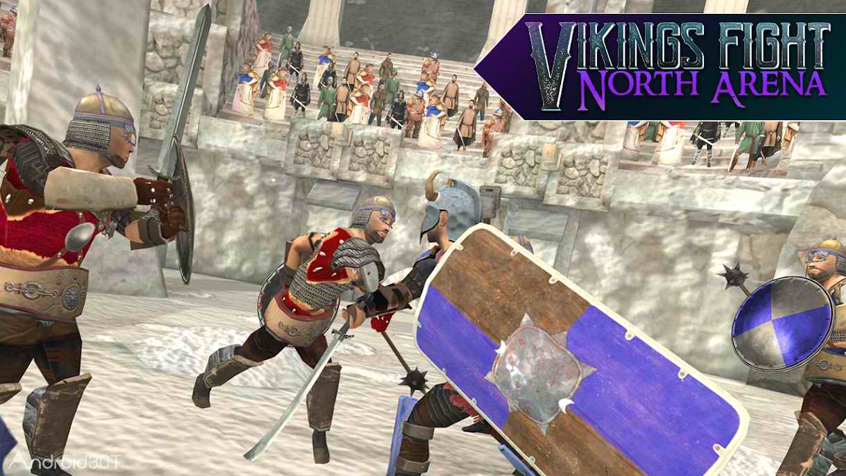 دانلود Vikings Fight: North Arena 2.6.0 – بازی اکشن نبرد وایکینگ ها اندروید