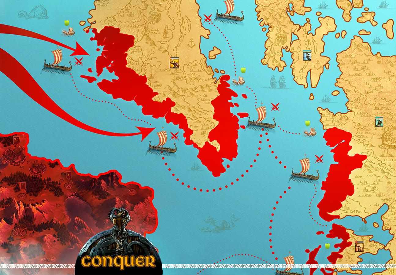 دانلود Vikings: War of Clans 5.6.1.1754 – بازی استراتژیک وایکینگ ها: جنگ قبایل اندروید