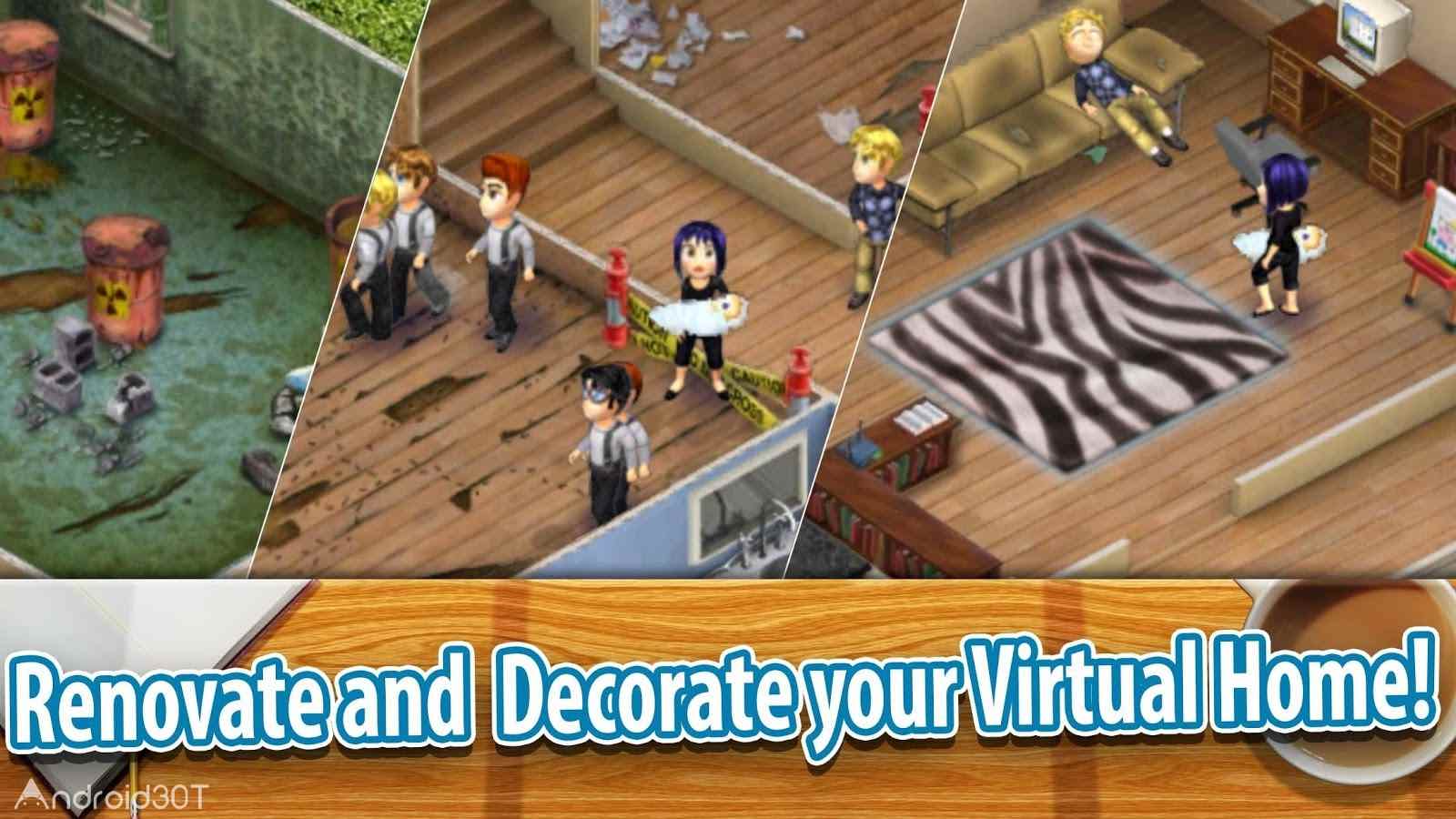 دانلود Virtual Families 2 1.7.5 – بازی پرطرفدار خانواده مجازی 2 اندروید
