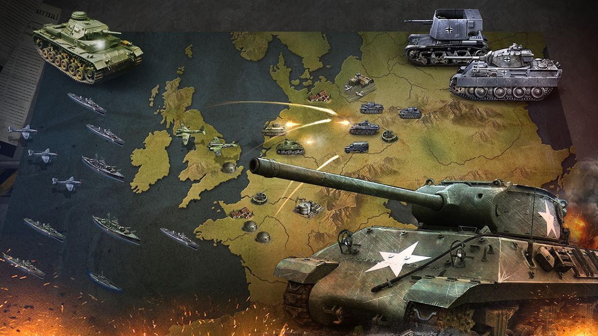 دانلود 2.4.7 WW2: Strategy Commander Conquer Frontline – بازی استراتژیکی اندروید