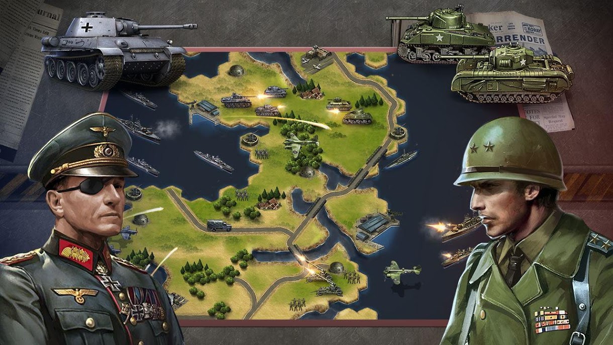 دانلود 2.4.7 WW2: Strategy Commander Conquer Frontline – بازی استراتژیکی اندروید
