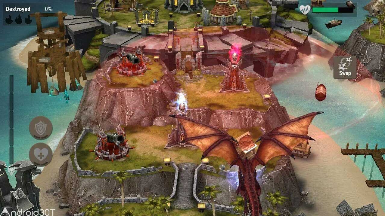 دانلود War Dragons 7.50.1+gn – بازی جدید نبرد اژدها اندروید