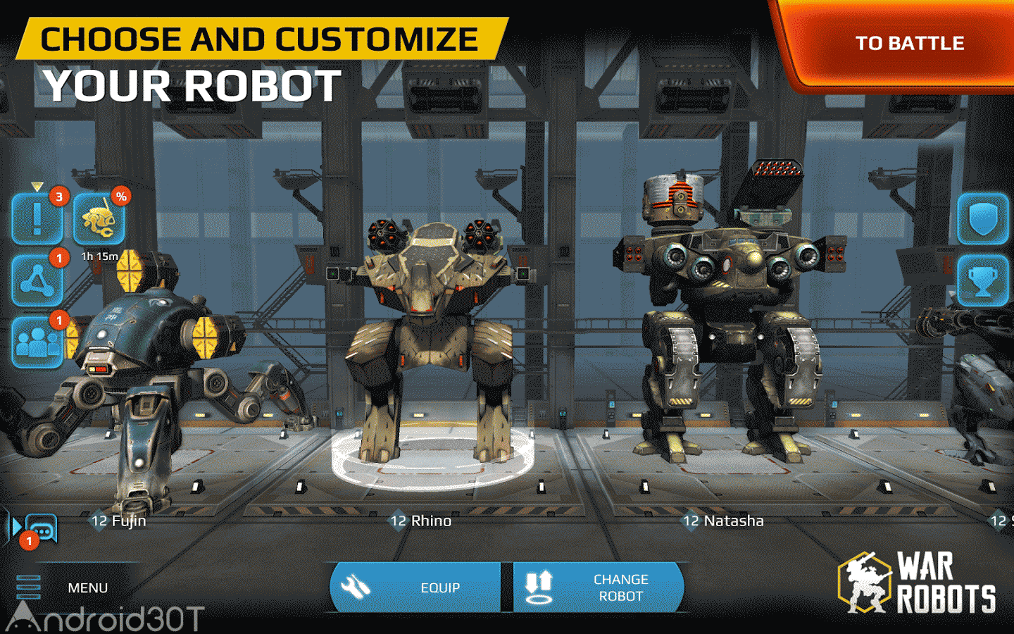 دانلود War Robots 8.7.0 – بازی ربات های جنگی اندروید