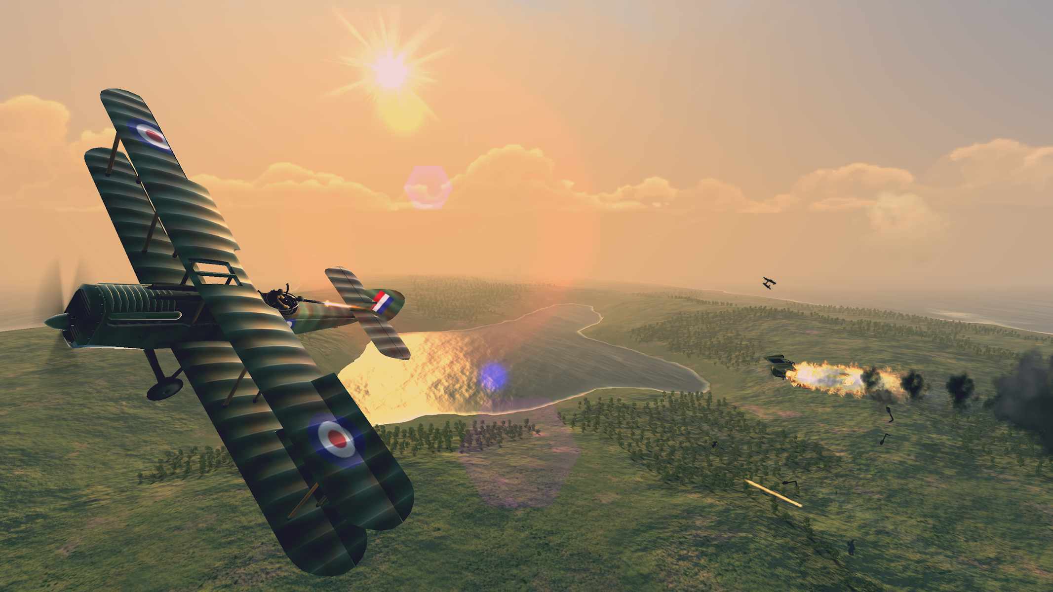 دانلود Warplanes: WW1 Sky Aces 1.3 – بازی اکشن هواپیماهای جنگی اندروید