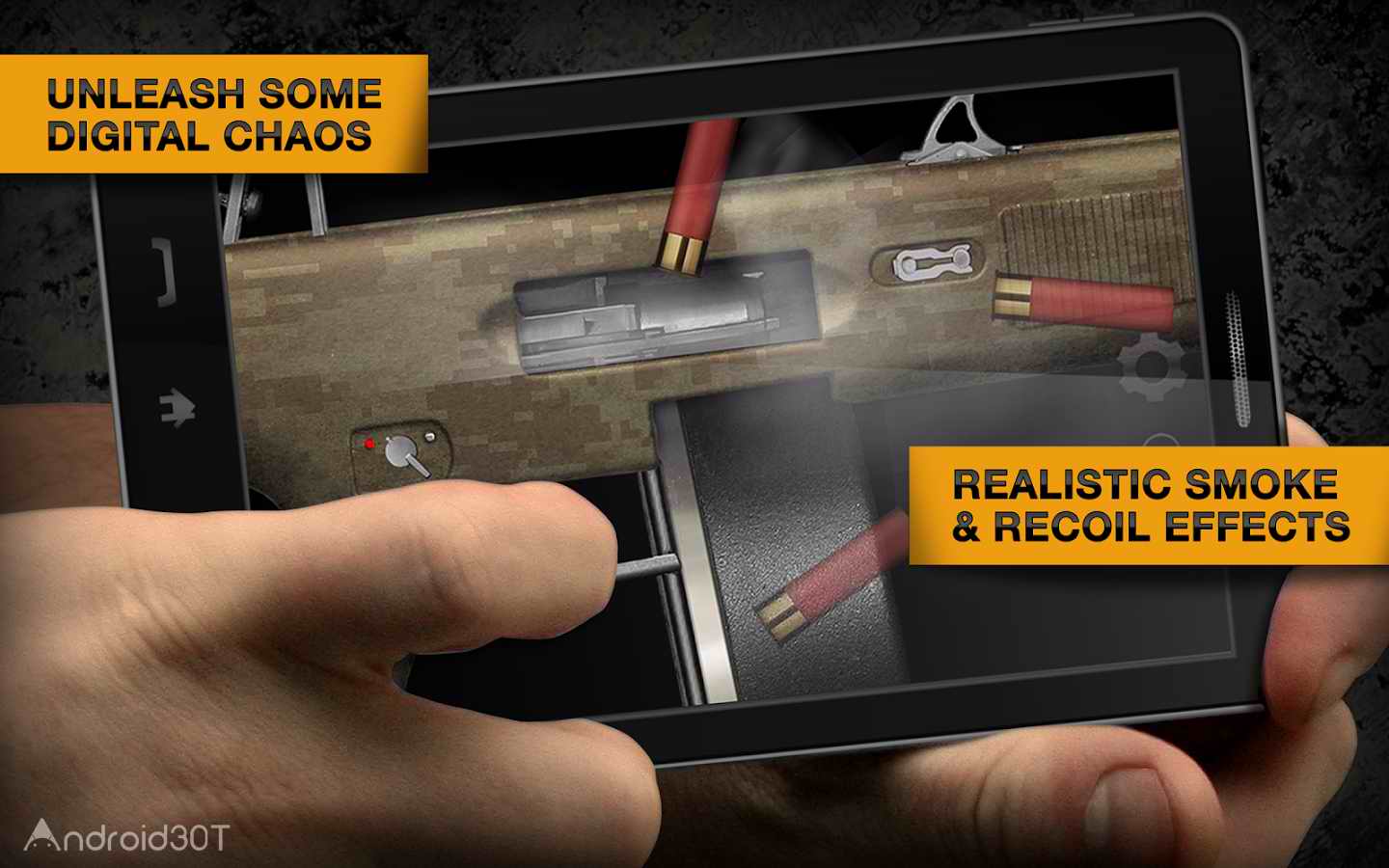 دانلود Weaphones™ Gun Sim Free Vol 2 v1.3.2 – بازی شبیه سازی اسلحه 2 اندروید