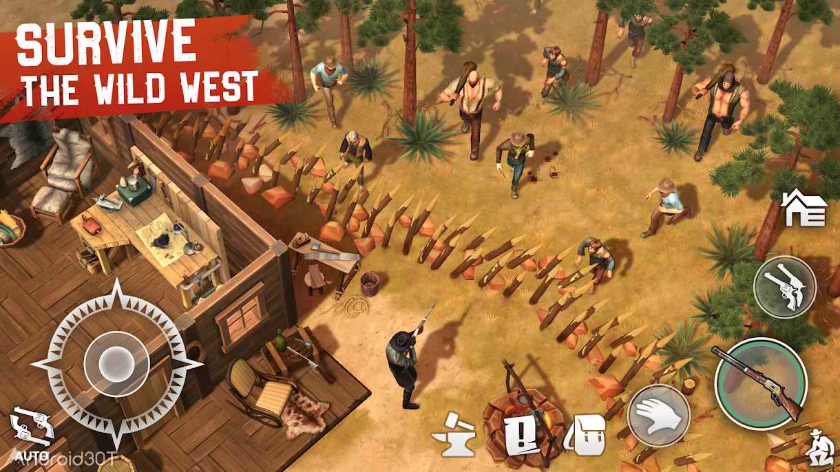 دانلود Westland Survival 4.2.0 – بازی کابوی درغرب وحشی اندروید