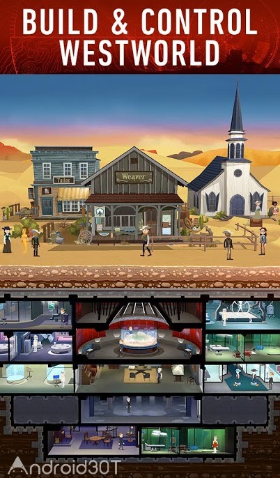 دانلود Westworld 1.12 – بازی شبیه سازی دنیای غرب اندروید