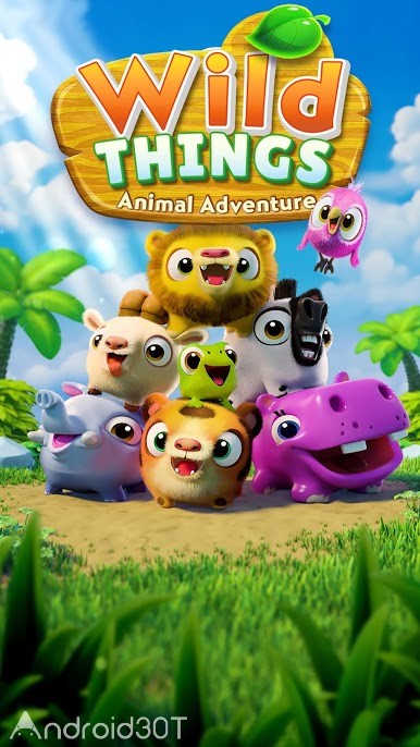 دانلود Wild Things: Animal Adventure 5.7.174.807111837 – بازی پازلی حیوانات برای اندروید