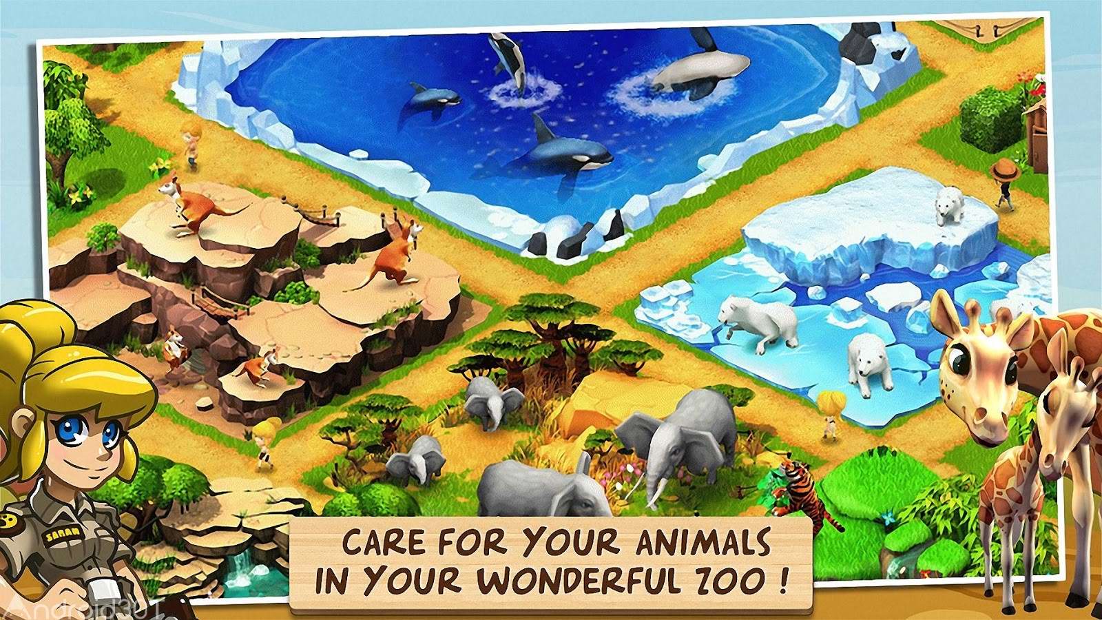 دانلود Wonder Zoo – Animal rescue 2.1.0f – بازی تفننی نجات حیوانات اندروید