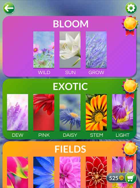 دانلود Wordscapes In Bloom 1.1.8 – بازی حدس کلمات انگلیسی اندروید