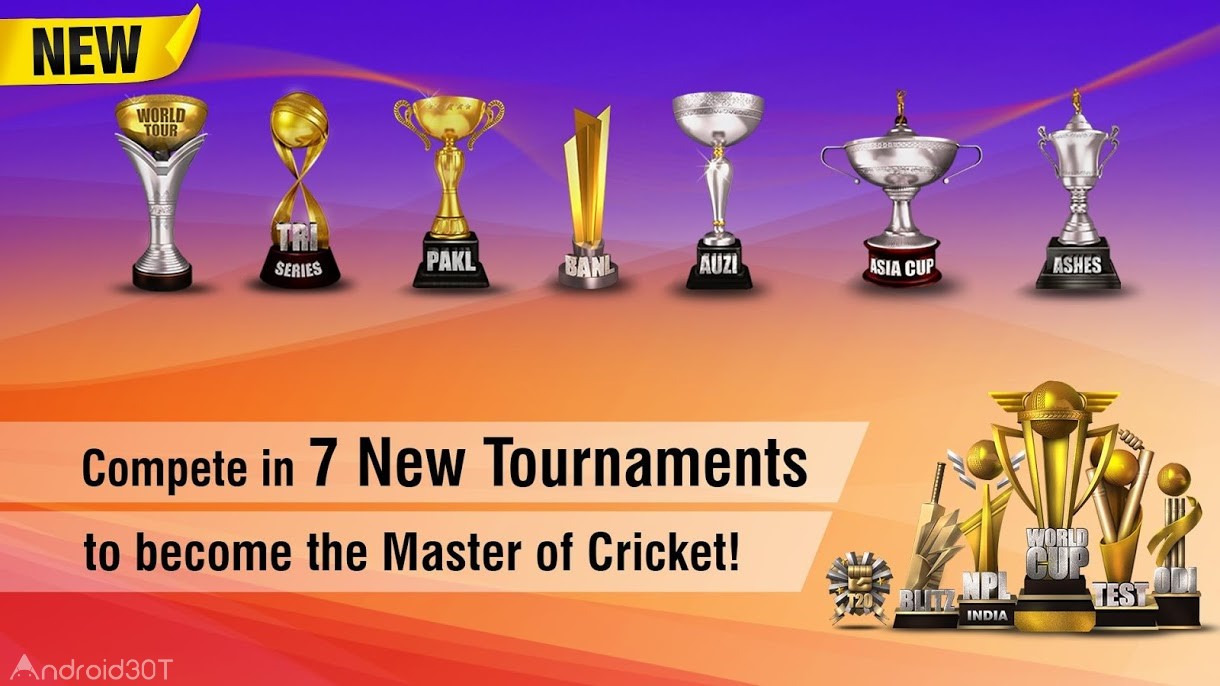 دانلود World Cricket Championship 2 v3.0.1 – بازی ورزشی قهرمانان کریکت اندروید