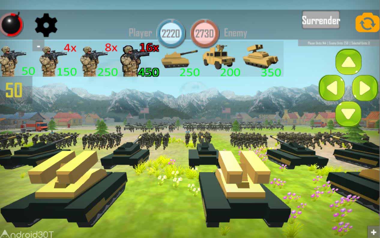 دانلود World War III: European Wars 1.10 – بازی پرطرفدار جنگ جهانی 3 اندروید