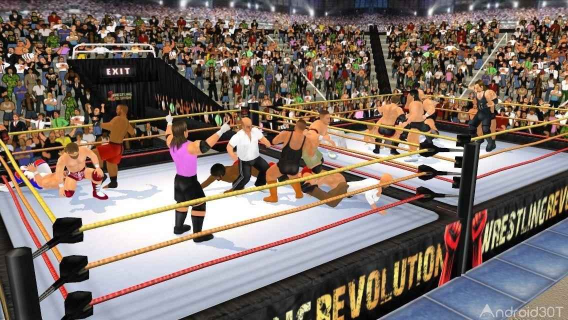 دانلود Wrestling Revolution 3D 1.712 – بازی ورزشی کشتی کج اندروید