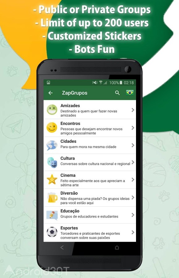 دانلود ZapZap Messenger 4.9.1.17 – برنامه چت و دوستیابی اندروید