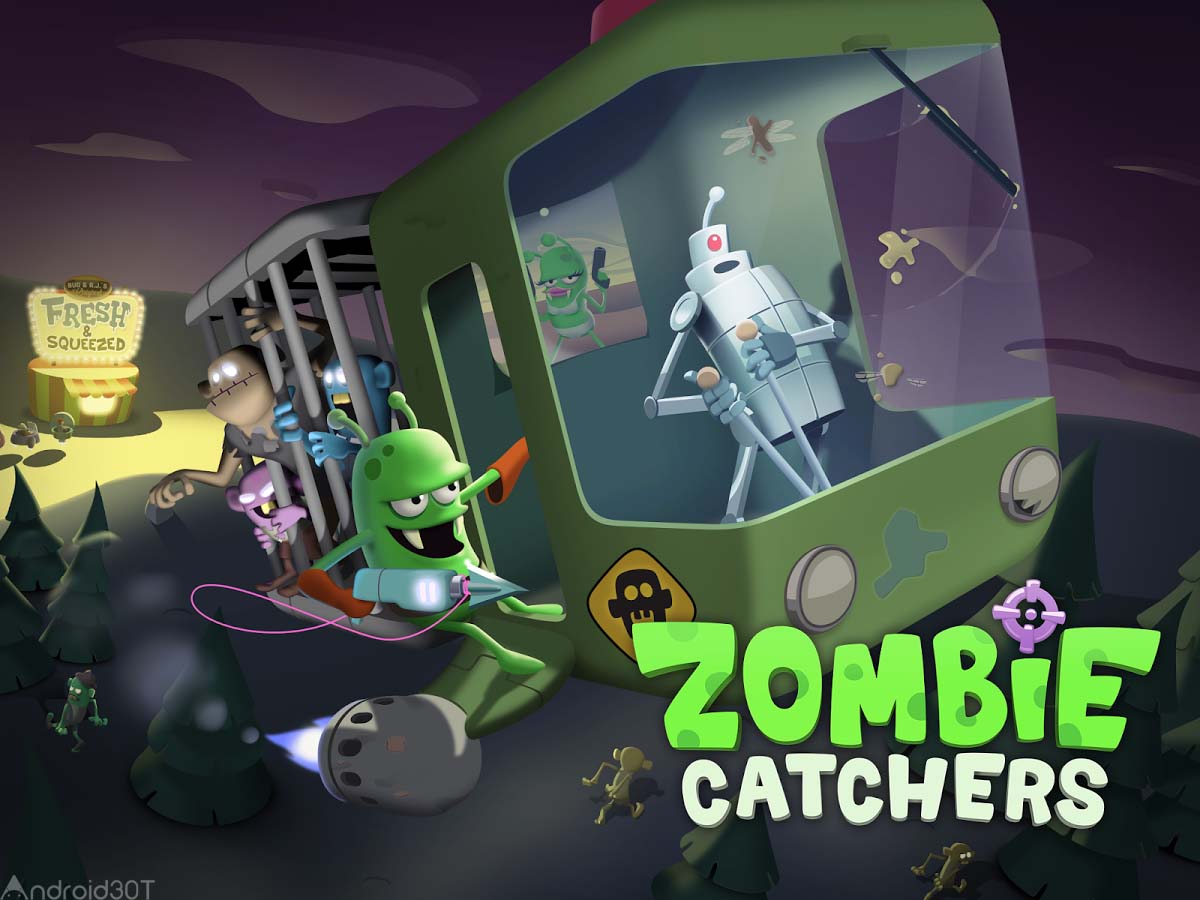 دانلود بازی Zombie Catchers 1.31.0 زامبی گیر ها برای اندروید