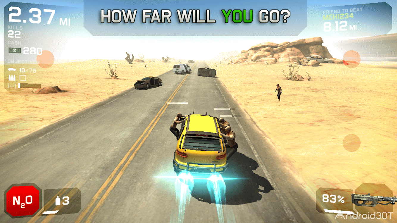 Zombie Highway 2 v1.4.3 – دانلود بازی بزرگراه زامبی 2 اندروید