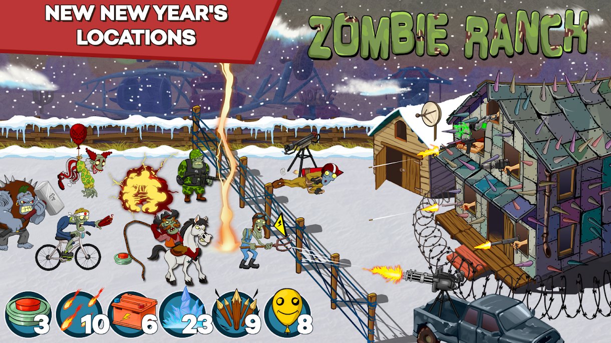 دانلود 3.0.9 Zombie Ranch – Battle with the zombie – بازی مزرعه زامبی اندروید