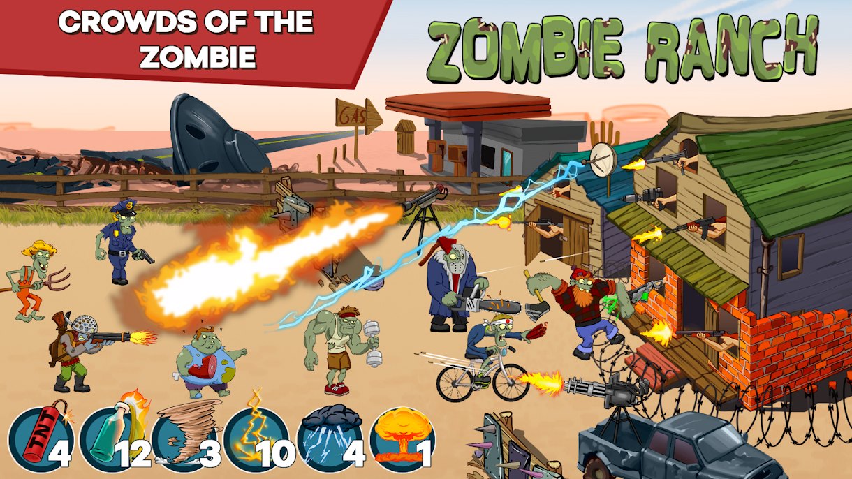 دانلود 3.0.9 Zombie Ranch – Battle with the zombie – بازی مزرعه زامبی اندروید