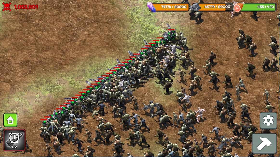 دانلود Zombie Rush : Extinction 9.0 – بازی استراتژیکی انقراض زامبی ها اندروید
