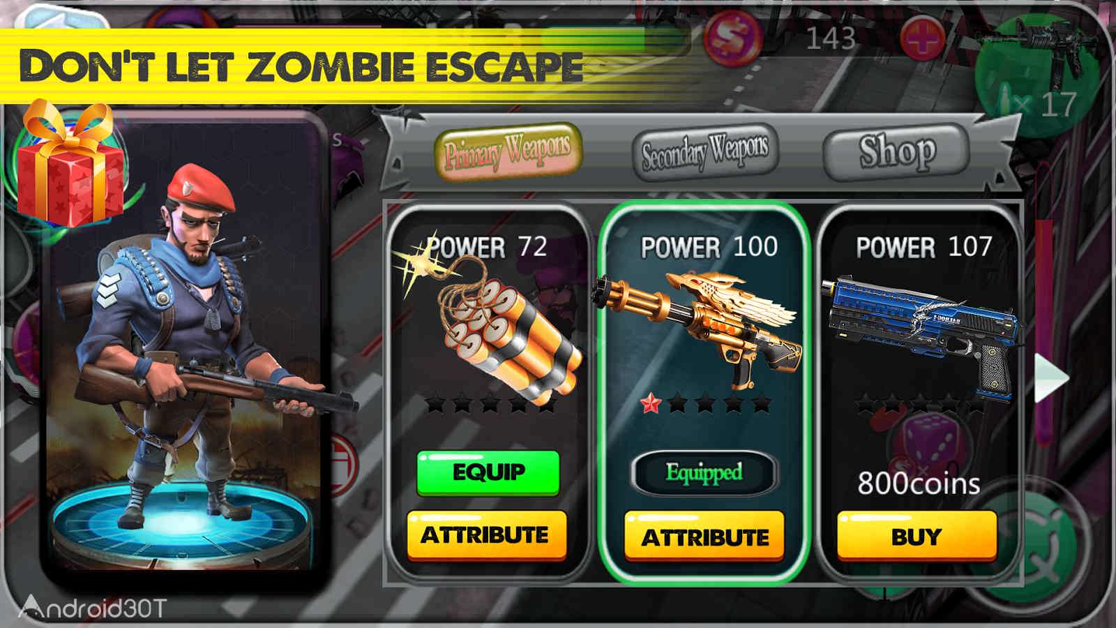 دانلود Zombie Street Battle 1.0.0 – بازی اکشن شکار زامبی با تفنگ برای اندروید