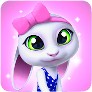 دانلود Bu the Baby Bunny - Cute pet care game 1.03 - بازی مراقبت از حیوان خانگی اندروید