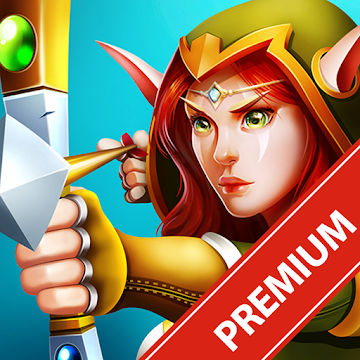 دانلود Defender Heroes: Castle Defense – Epic TD Game v3.9 – بازی قهرمانان مدافع قلعه اندروید