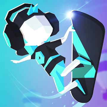 دانلود Flip : Surfing Colors 0.5.0 – بازی مسابقه ای اسکیت سواری اندروید