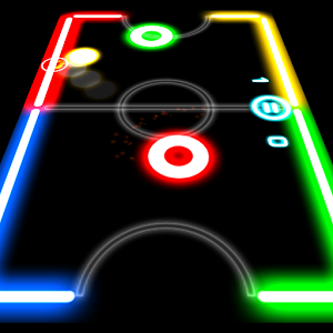 دانلود 1.3.9 Glow Hockey - بازی جذاب هاکی برای اندروید