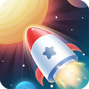 دانلود Idle Rocket 1.1.10 - بازی سرگرم کننده تکامل موشک اندروید