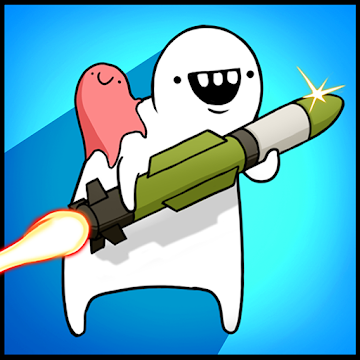 دانلود Missile Dude RPG: Tap Tap Missile v76 – بازی دوست موشکی اندروید