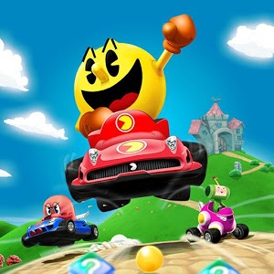 دانلود PAC-MAN Kart Rally by Namco 1.3.5 – بازی کم حجم رالی پک من اندروید