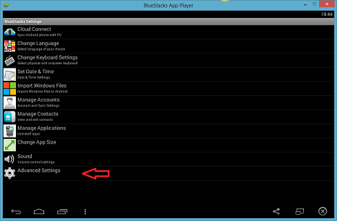 Physical keyboard - advance settings